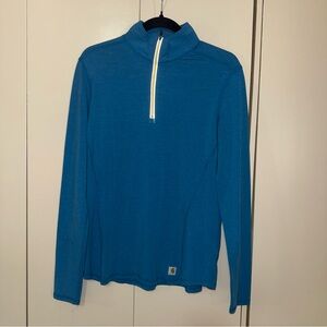 Carhartt Blue Quarter-Zip